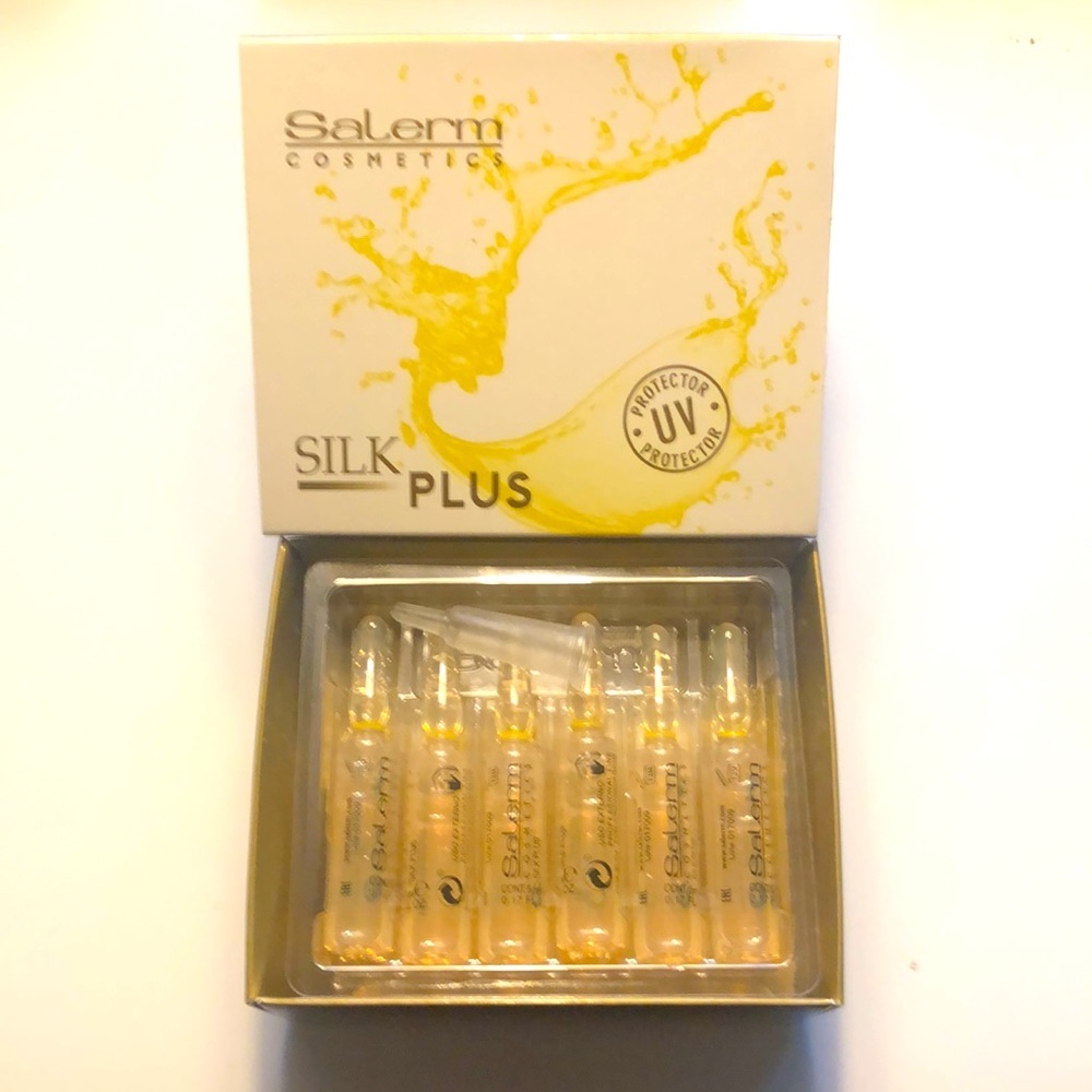 Salerm‎ Silk Plus UV Protector - 12 Vials New